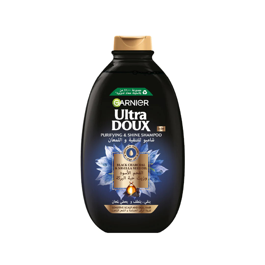 Garnier Ultra Doux Black Charcoal Shampoo