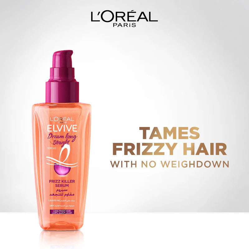 L’Oréal Paris Elvive Dream Long Straight Frizz Killer Serum – Black Cumin Oil & Micro Keratin