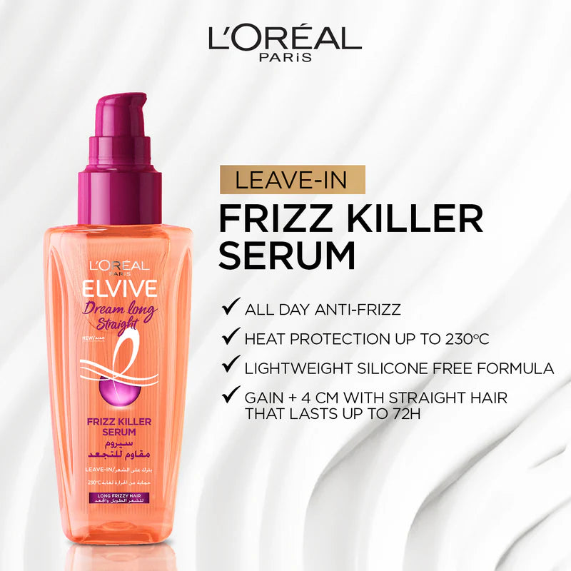 L’Oréal Paris Elvive Dream Long Straight Frizz Killer Serum – Black Cumin Oil & Micro Keratin