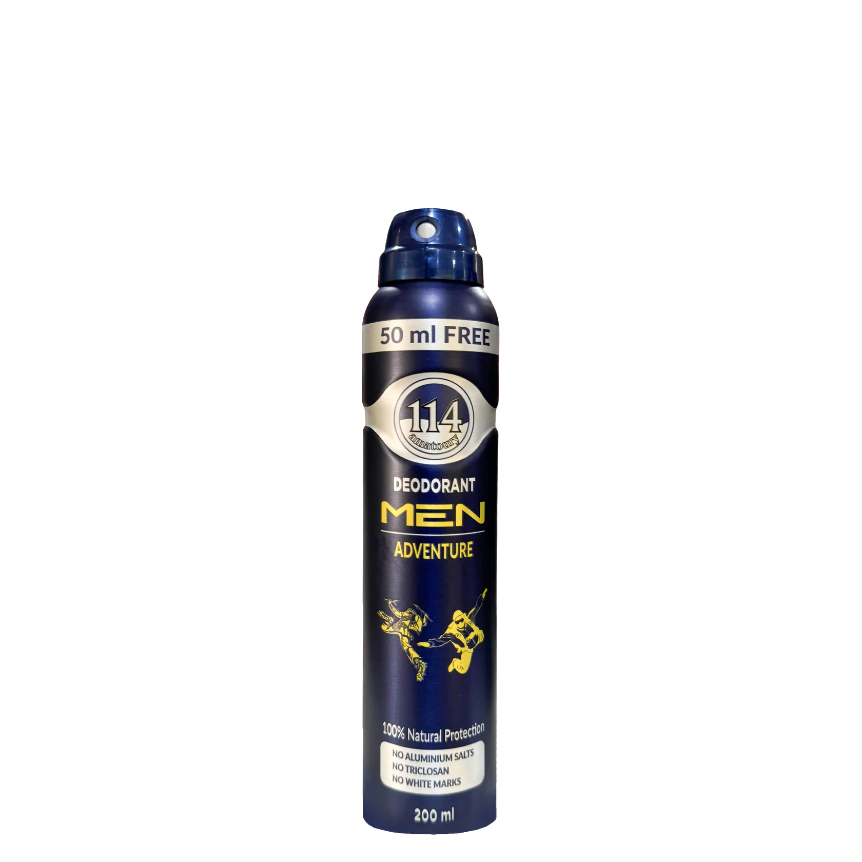 114 Men Deodorant - Adventure 200mL