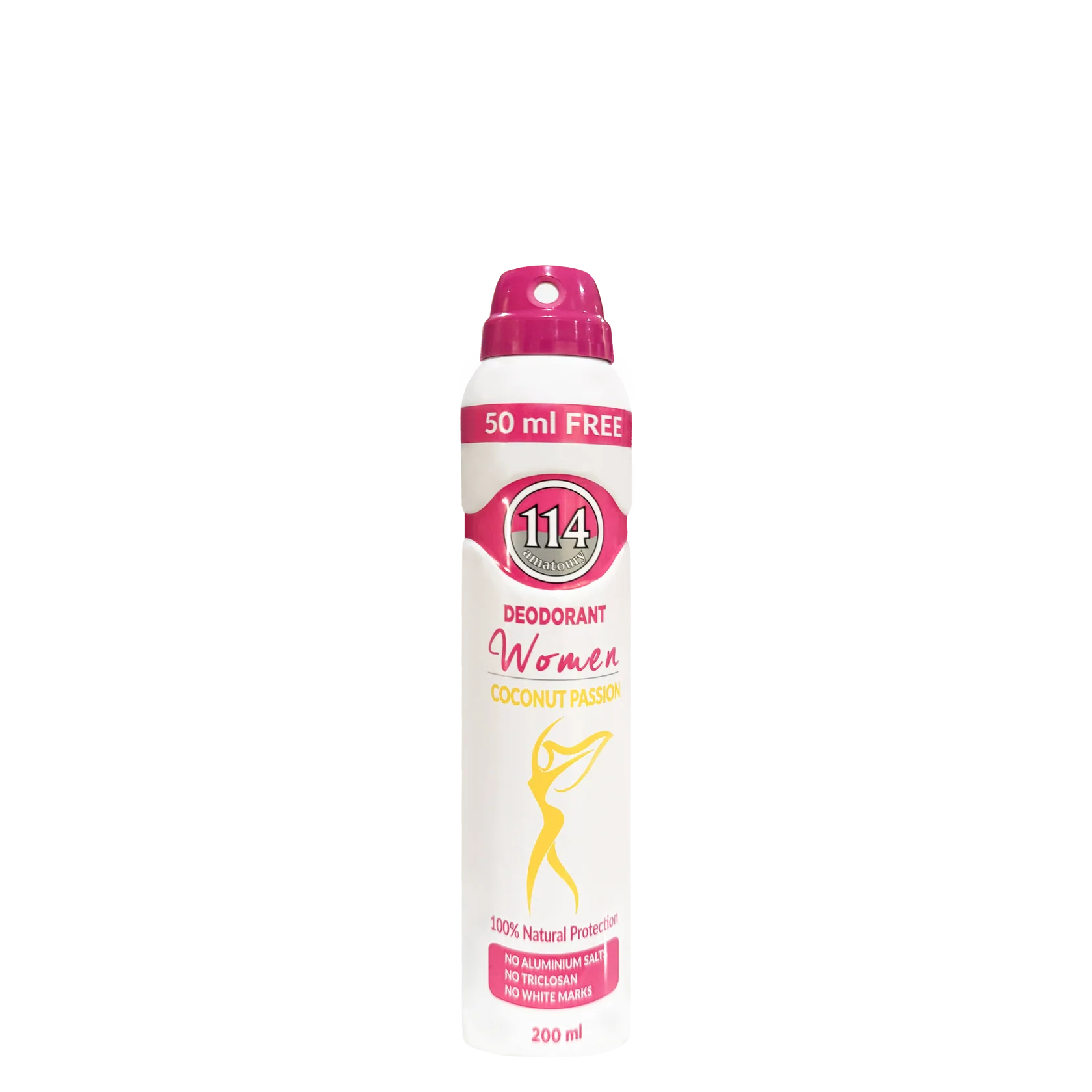 114 Woman Deodorant - Coconut Passion 200mL