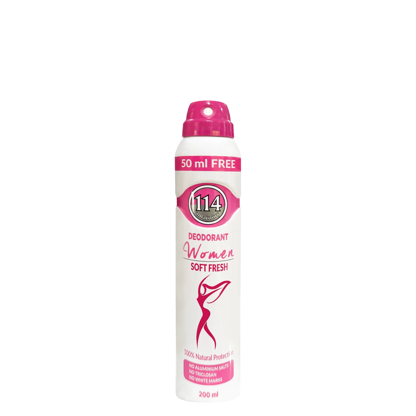 114 Woman Deodorant - Soft Fresh 200mL