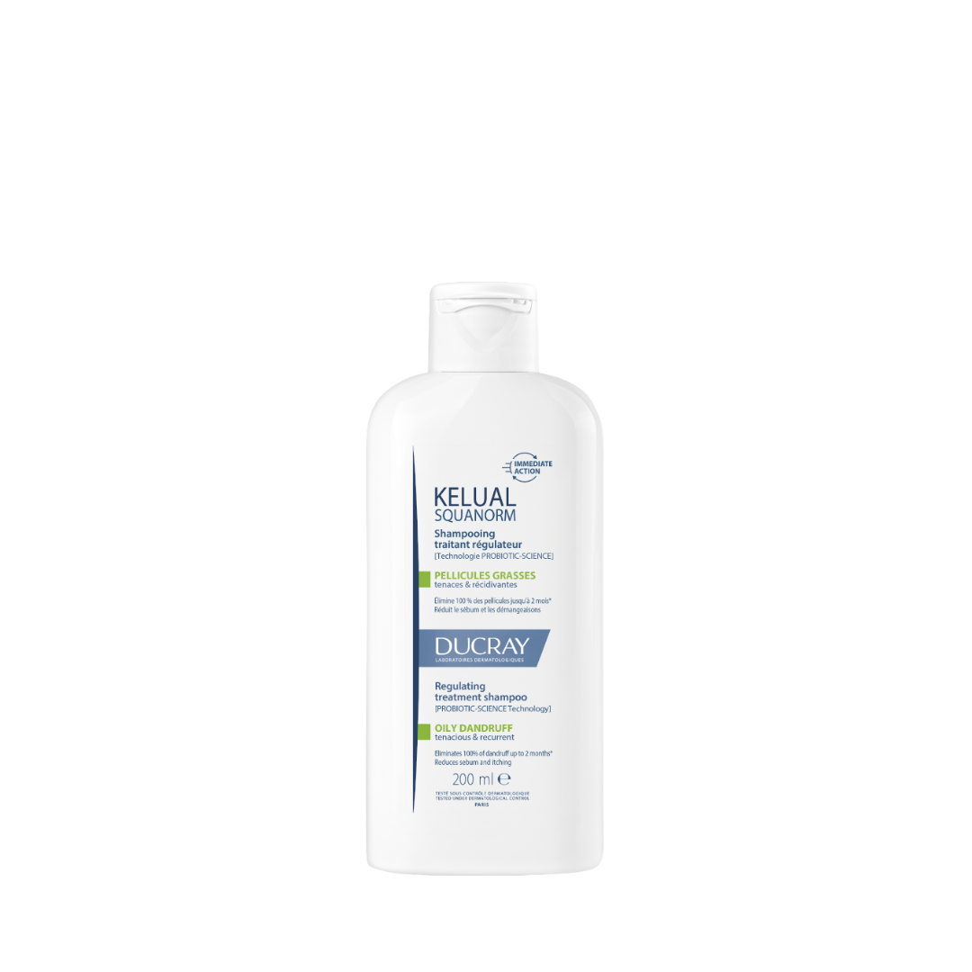 Ducray Kelual Squanorm Anti-Dandruff Treatment Shampoo - Oily Dandruff 200ml