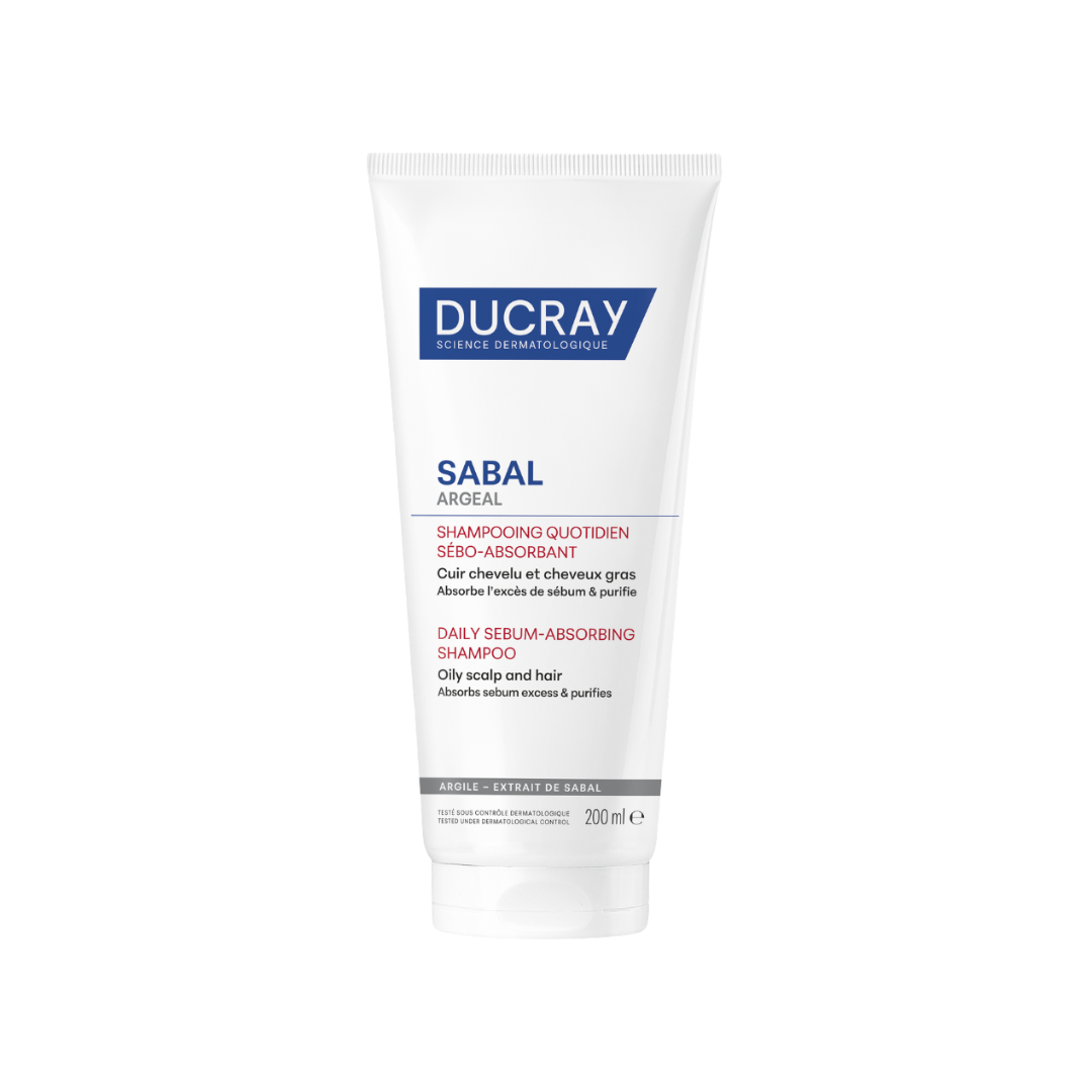 Ducray Sabal Argeal Daily Sebum Absorbing  For Oily Hair Shampoo