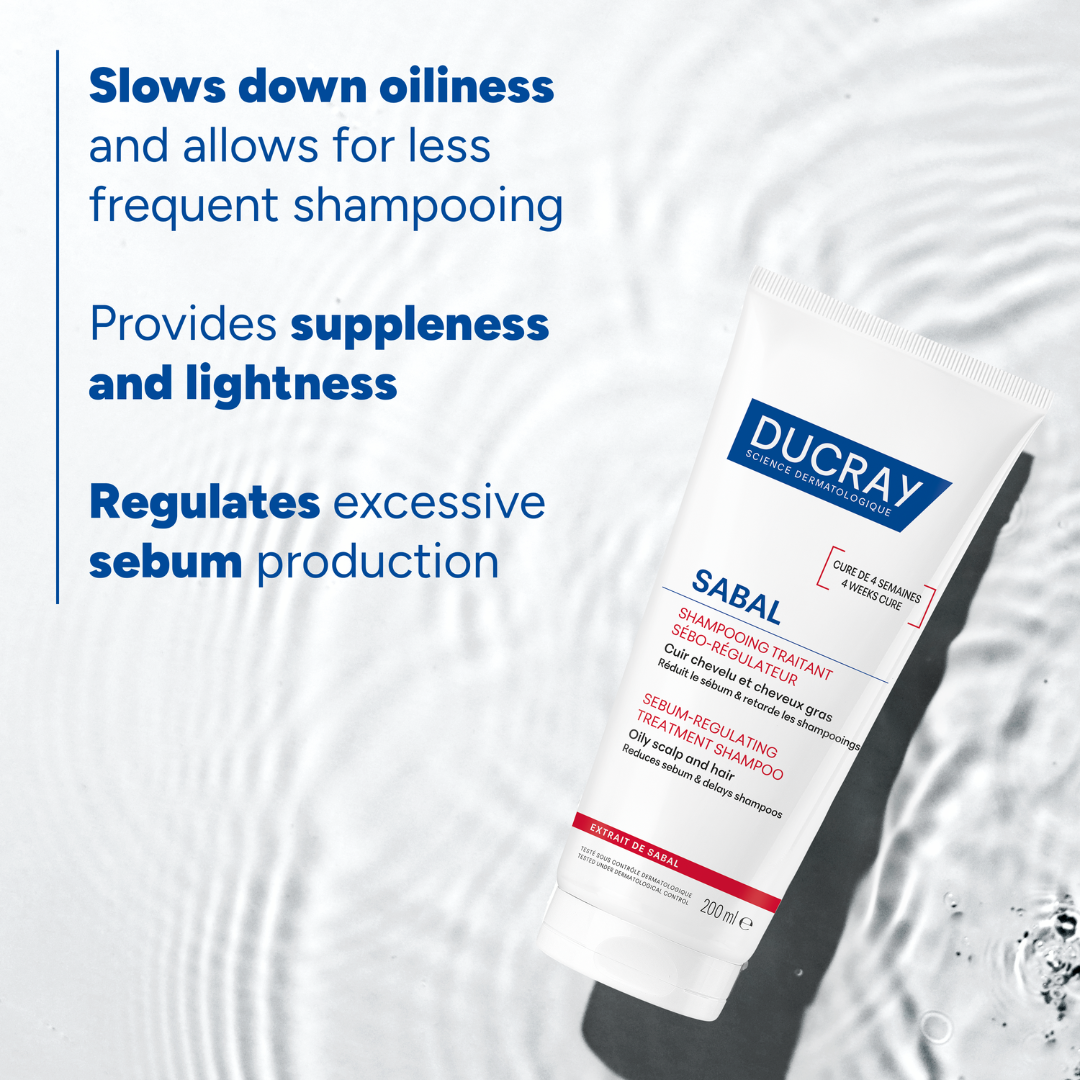 Ducray Sabal Sebum Regulating Treatment For Oily Hair Shampoo