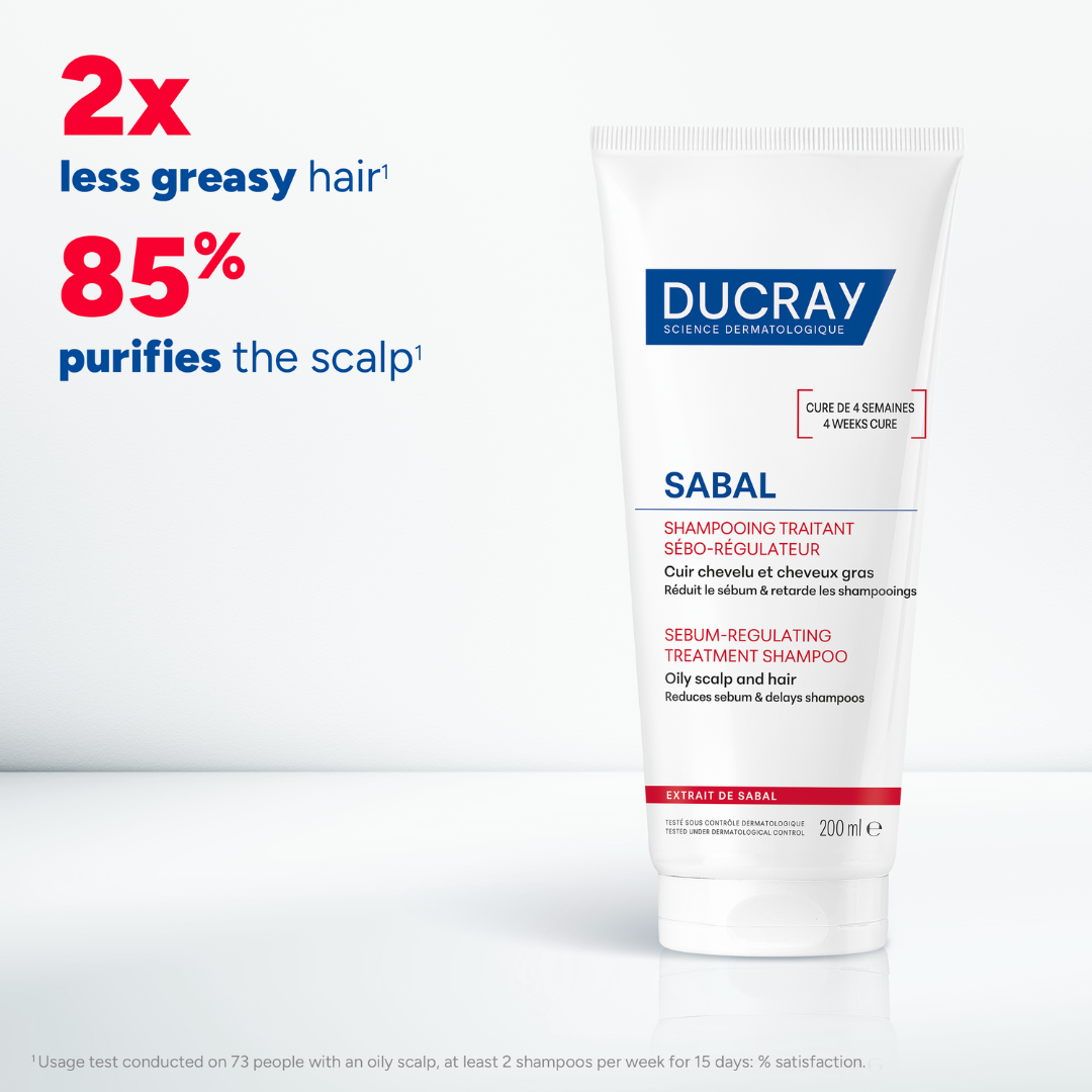 Ducray Sabal Sebum Regulating Treatment For Oily Hair Shampoo