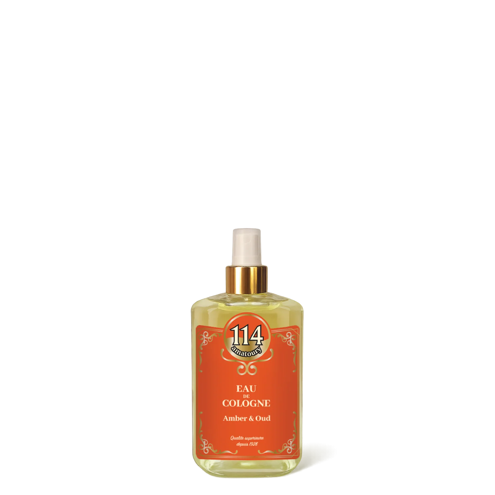 114 Eau de Cologne - Amber & Oud 250mL
