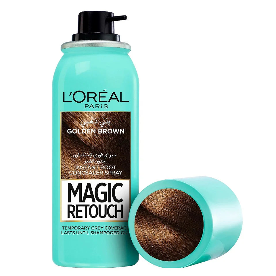 L'Oréal Paris Magic Retouch Hair Roots Concealer Spray GOLDEN BROWN
