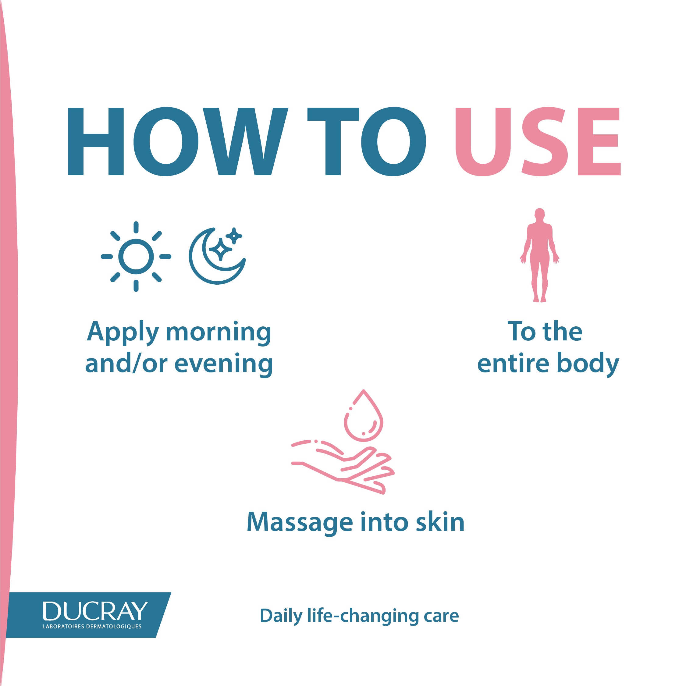 Ducray Daily Hydrating Body Care For Normal To Dry Skin 400ml