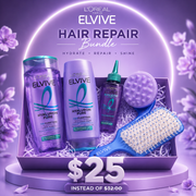L'Oréal Paris Elvive Hyaluron Pure Hair Repair and Purifying Gift Set