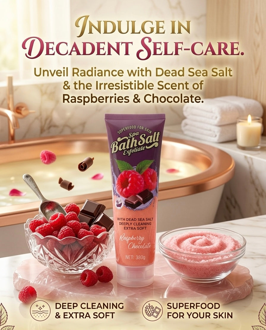 SuperFood For Skin SPA Body Scrub Raspberry & Chocolate 380g