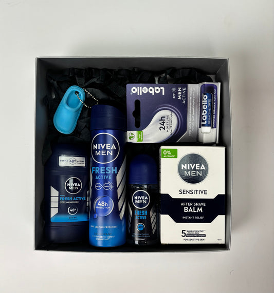 Nivea Fresh Active Men Set (6pcs)