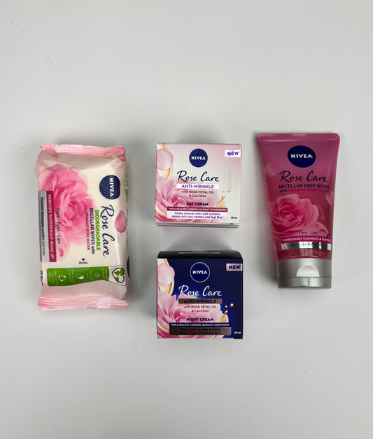 NIVEA SOFT ROSE CARE COLLECTION (4PCS)