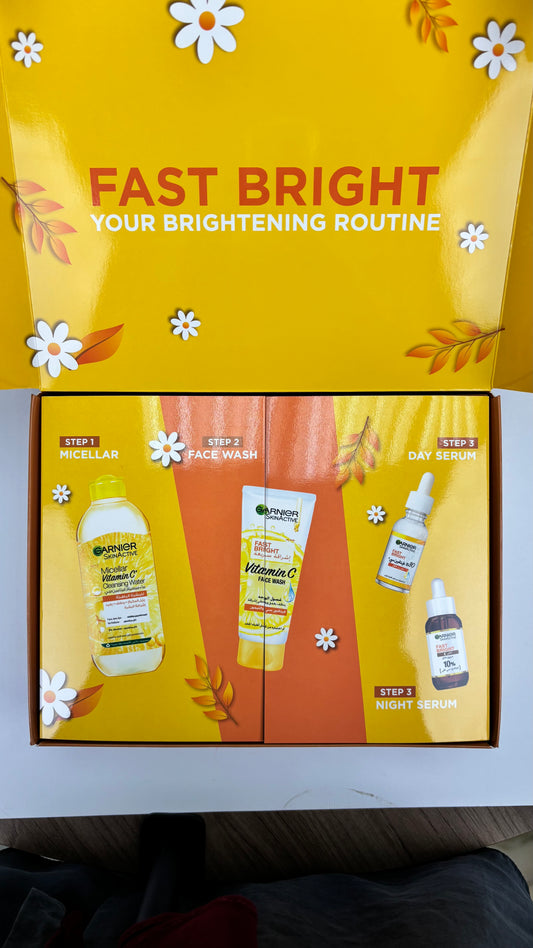 GARNIER BRIGHT VITAMINE C COLLECTION (4PCS)
