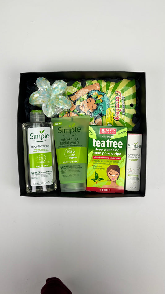 SIMPLE SKIN CARE ROUTINE SET (6pcs)