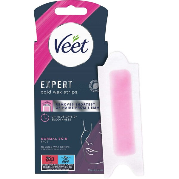 Veet Face Expert Cold Wax Strips