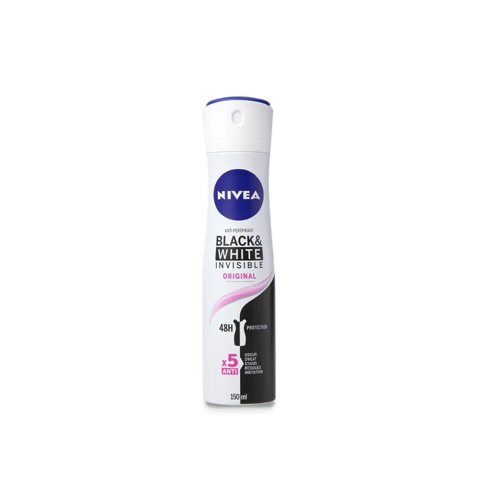 Nivea Invisible Black & White Original Deodorant Spray for Women