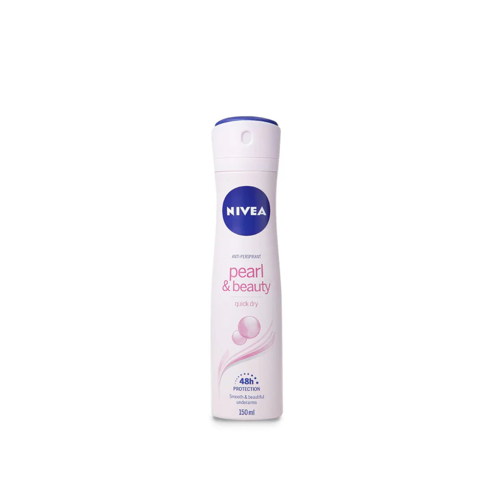 Nivea Pearl & Beauty Deodorant Spray for Women | 48H Freshness & Smooth Care