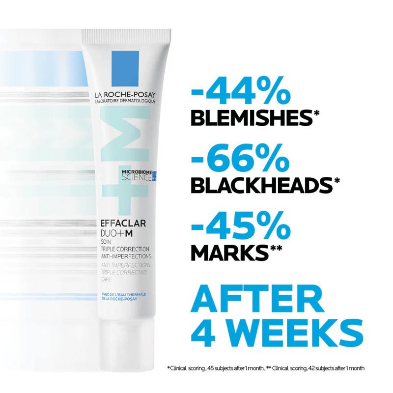 La Roche-Posay Effaclar Duo+ M – Acne Treatment & Oil Control for Oily, Acne-Prone Skin