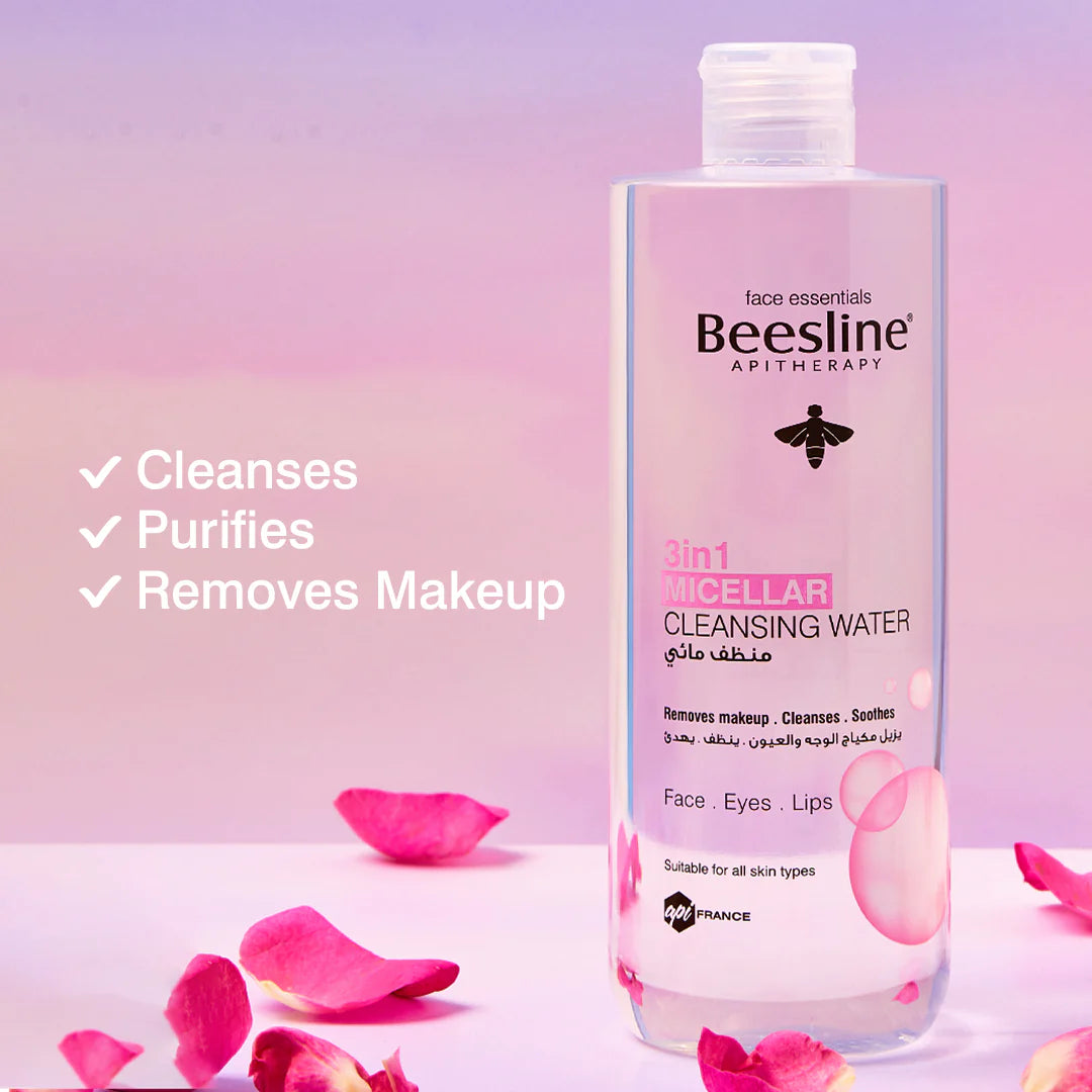 Beesline Micellar 3in1 Cleansing Water  Makeup Remover & Cleanser