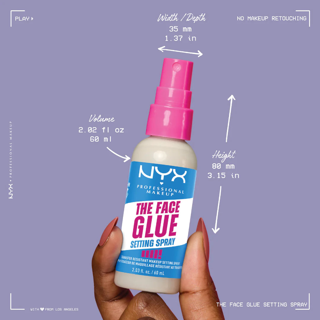 NYX Professional Makeup The Face Glue Setting Spray