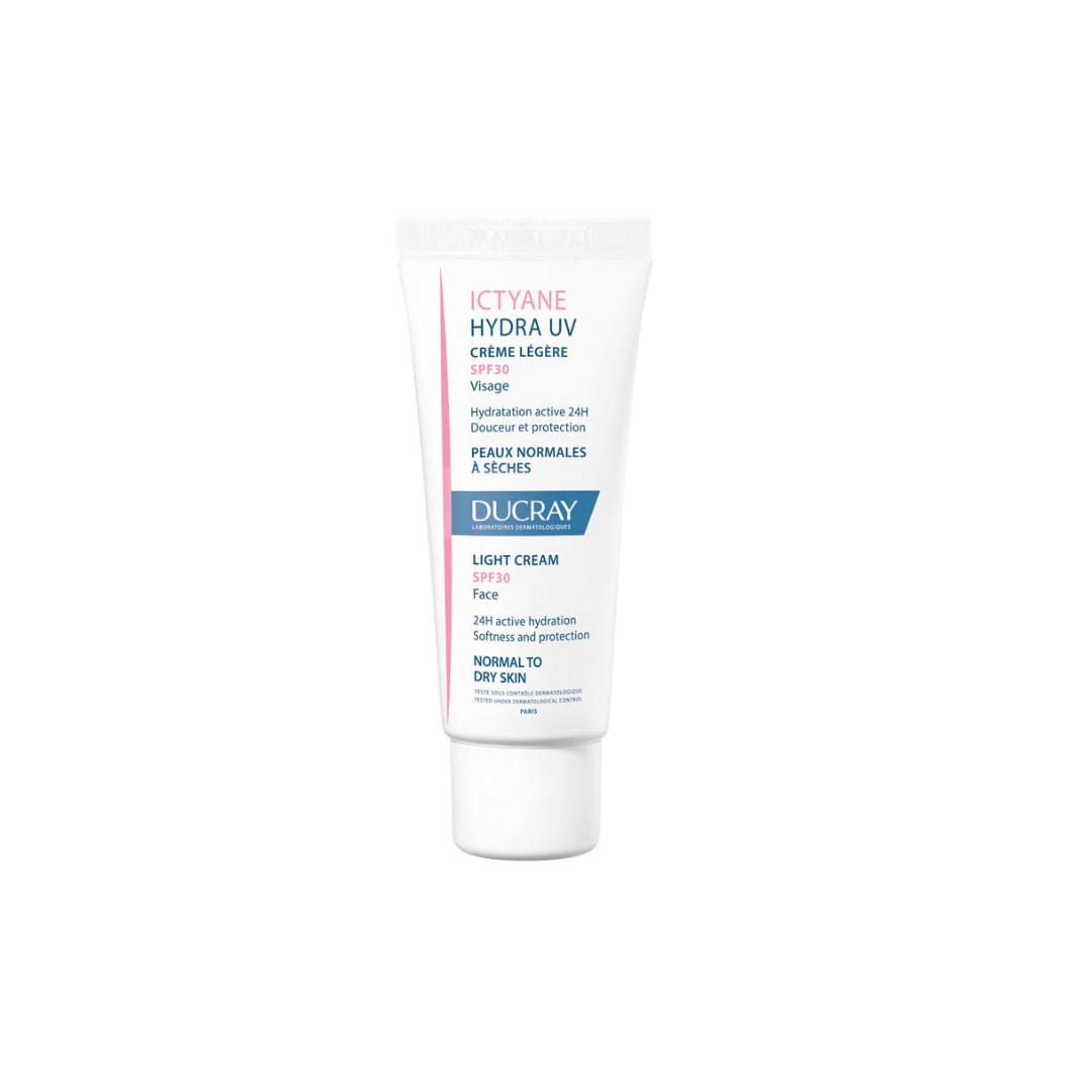 Ducray Ictyane Hydra light UV Cream Face Spf30 40ml