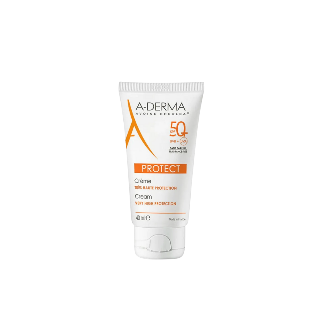 A-Derma Protect SPF 50+ Cream Fragrance Free 40ml