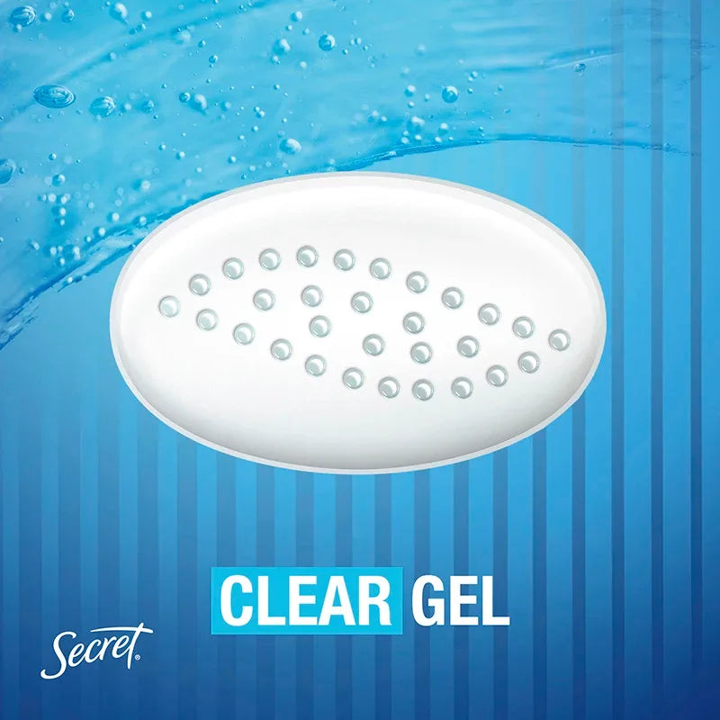 secret outlast clear gel completely clean