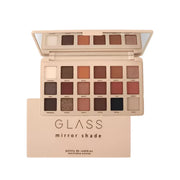Ruby Rose Glass Mirror Shade Eyeshadow Palette 18 Shades