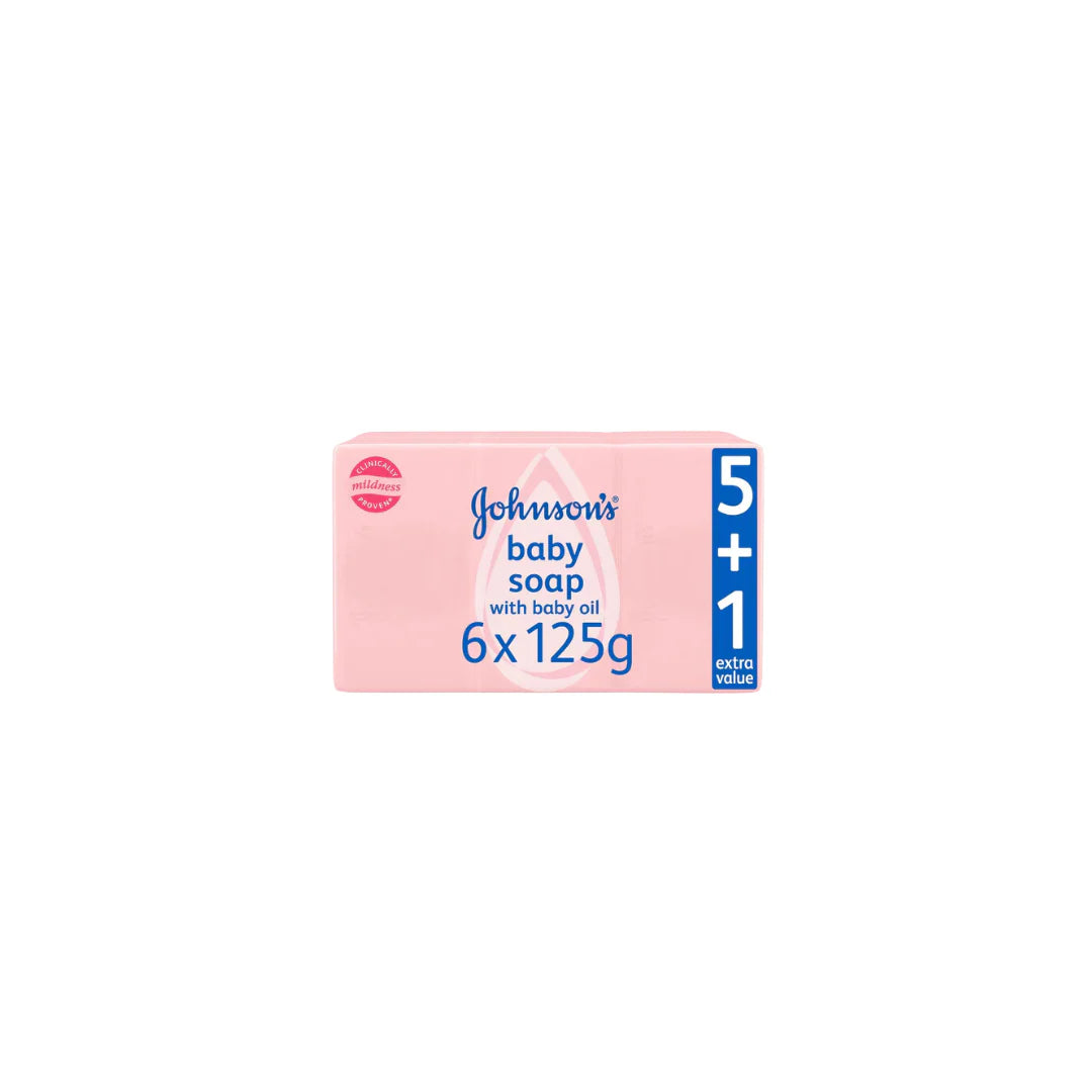 Johnson's Baby Soap Soft Pink 5+1 Offer