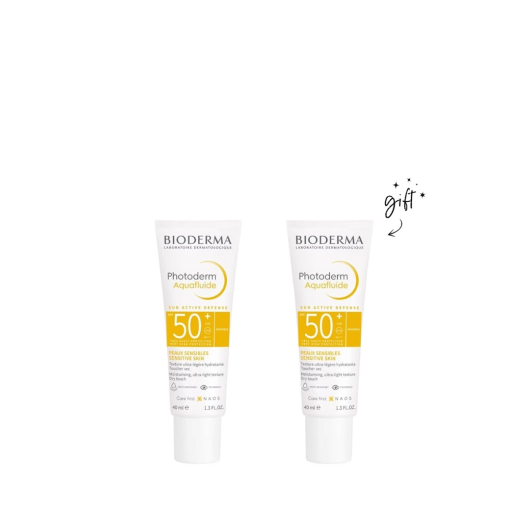 Bioderma Photoderm Aquafluid Spf 50+ Buy 1 Get 1 Bundle