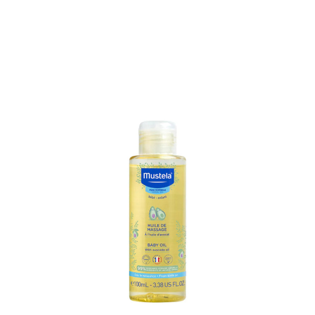 Mustela Normal Skin Baby Bath/Massage Oil 100ML