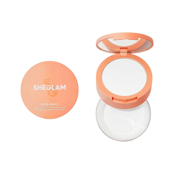 SHEGLAM FACE & UNDER EYE SETTING POWDER DUO TRANSLUCENT