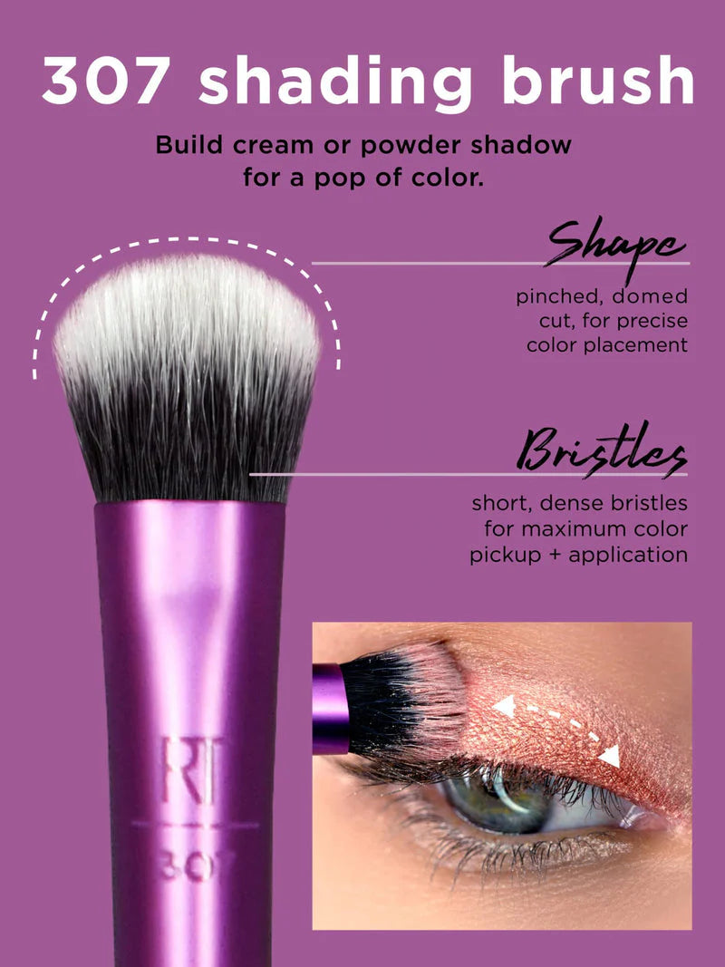 Real Techniques Everyday Eye Essentials Brush Kit of 8