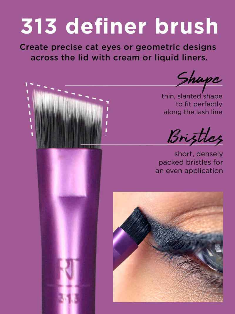 Real Techniques Everyday Eye Essentials Brush Kit of 8
