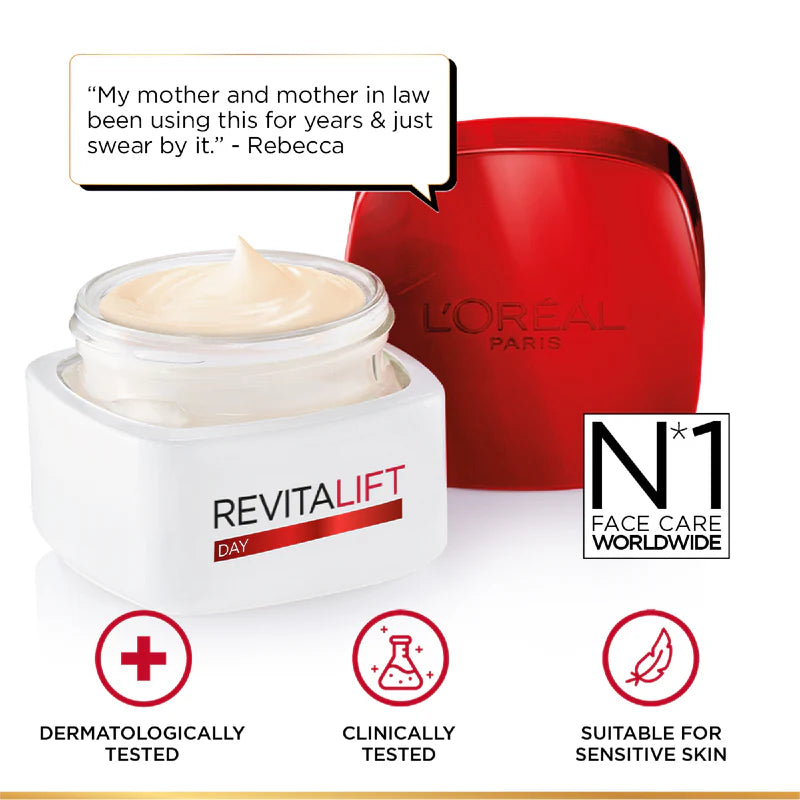 L'Oréal Paris Revitalift Day Cream – Anti-Aging Firming & Smoothing Cream