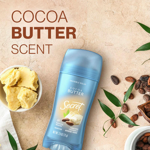 Secret Fresh Invisible Solid Cocoa Butter