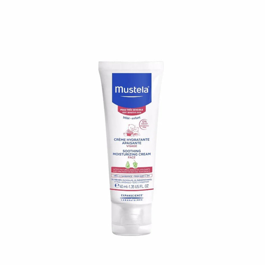Mustela Sensitive Skin Soothing Moisturizing Face Cream 40ML