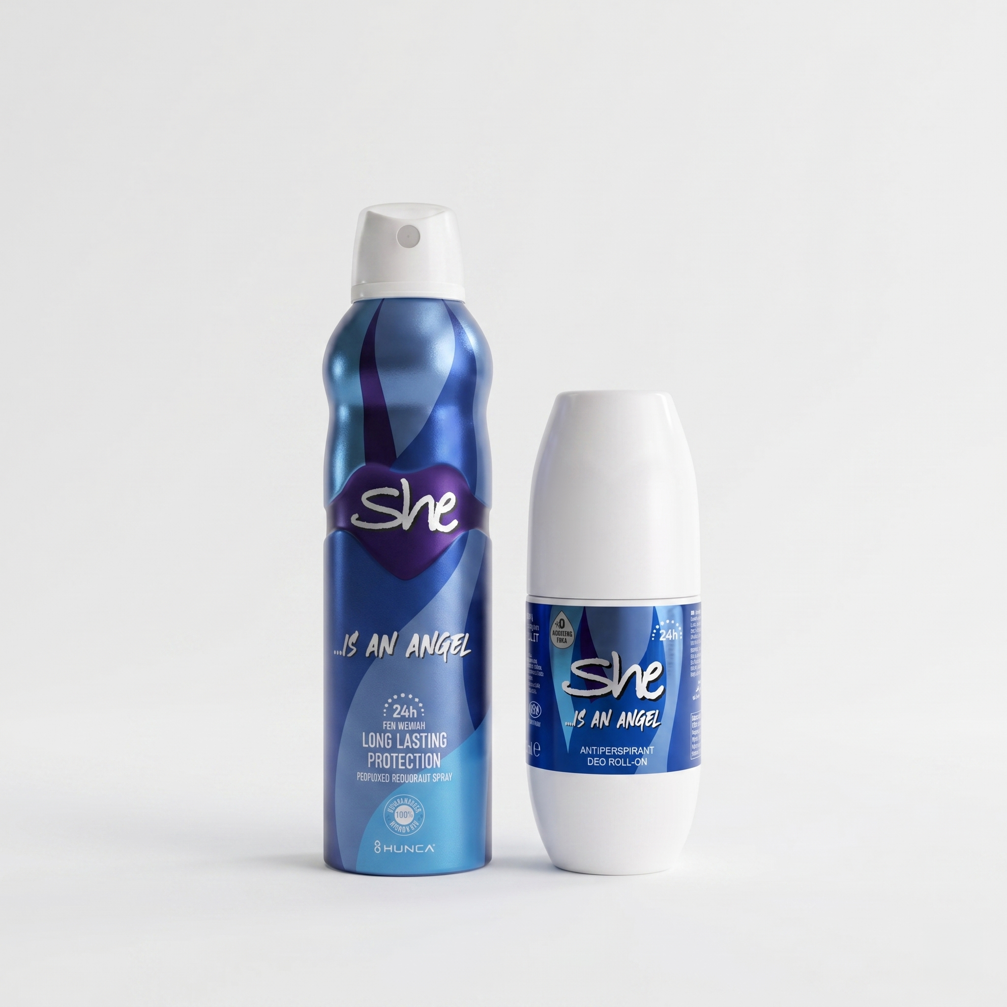 She Deodorant & Roll-On Bundle