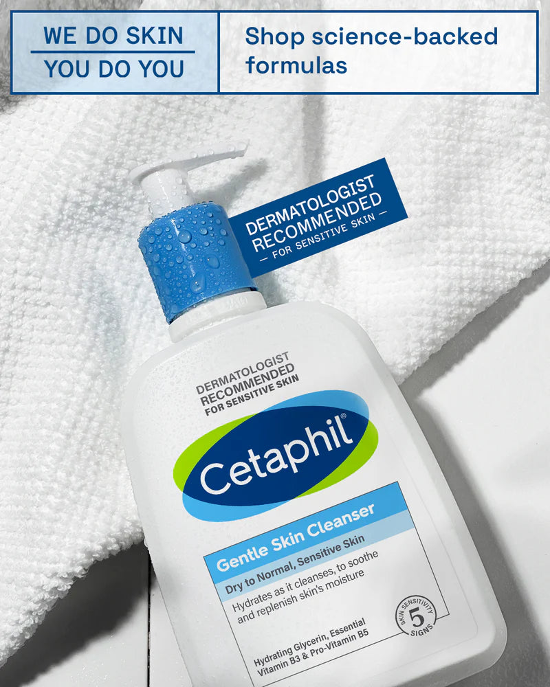 Cetaphil Gentle Skin Cleanser – Hydrating & Non-Irritating Face Wash