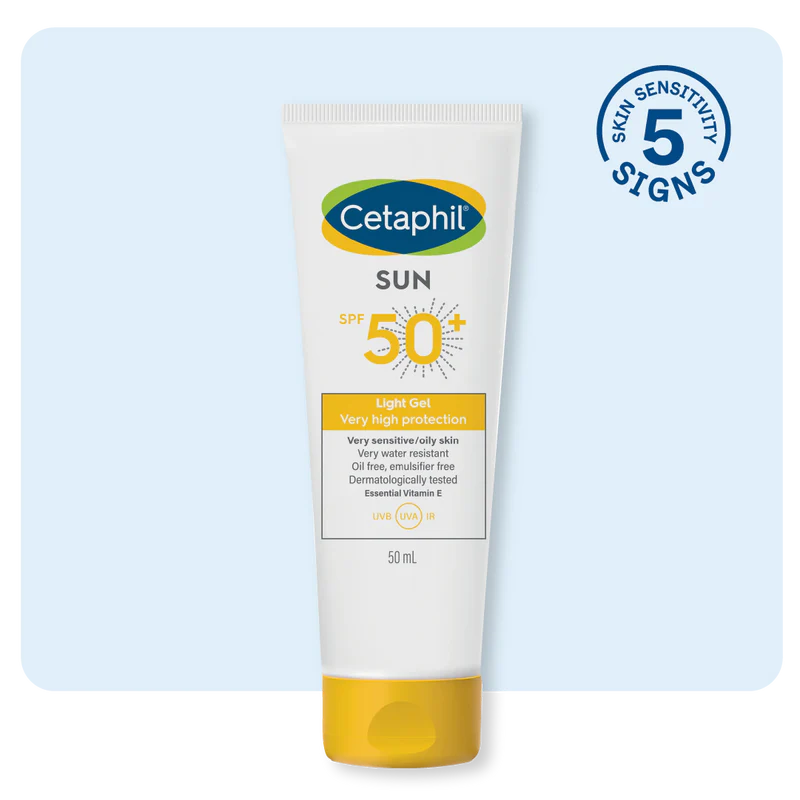 Cetaphil Sun Light Gel SPF 50+ – Lightweight High Protection Sunscreen