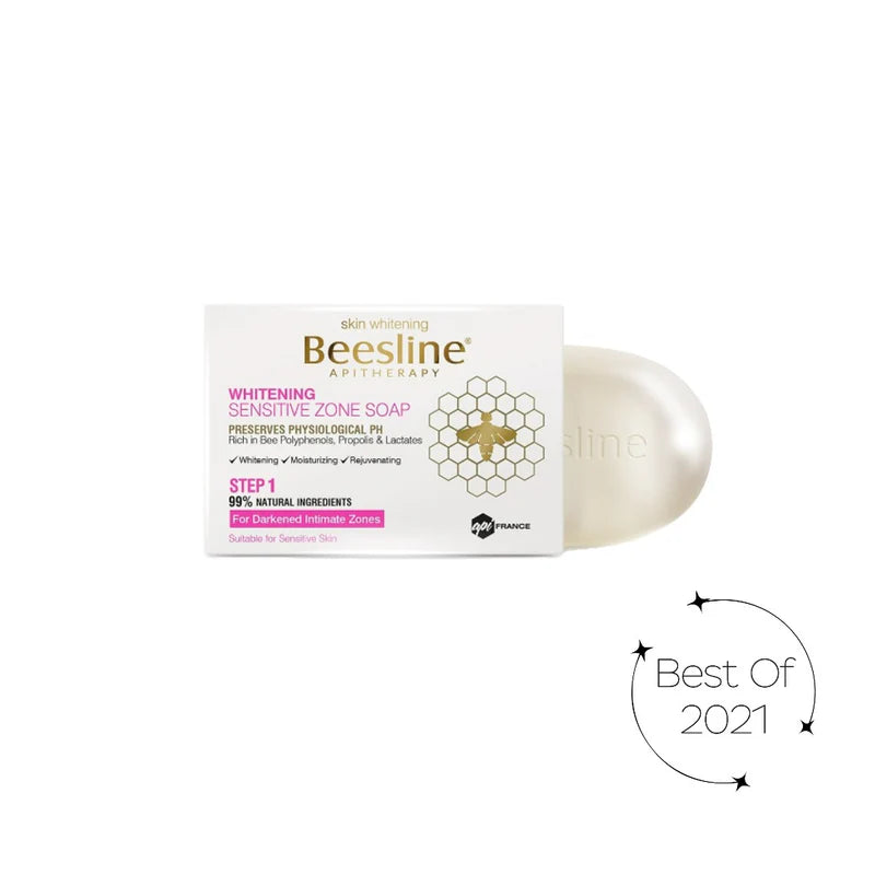 Beesline Whitening Sensitive Zone Soap – Gentle Brightening Cleanser