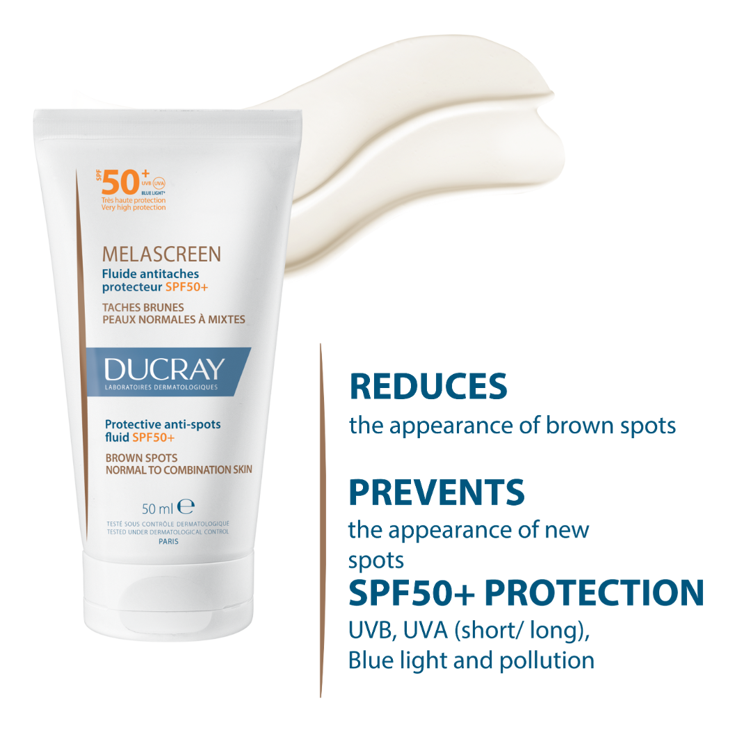 Ducray Melascreen Protective Anti-Spots Fluid SPF50+ - 50ml