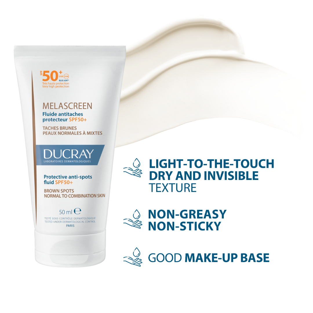 Ducray Melascreen Protective Anti-Spots Fluid SPF50+ - 50ml