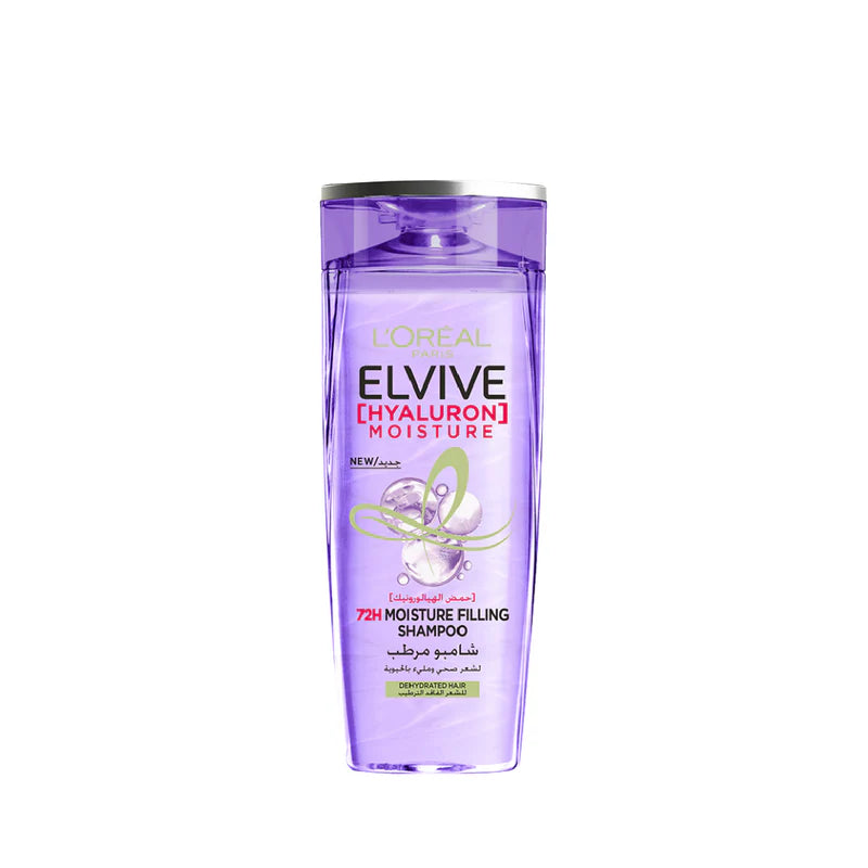 L'Oréal Paris Elvive 72H Hyaluron Filling Moisture Shampoo – Revive Dehydrated Hair