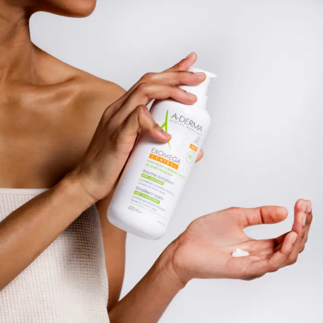 A-Derma Exomega Control Emollient Balm For Eczema Prone Skin 400ml