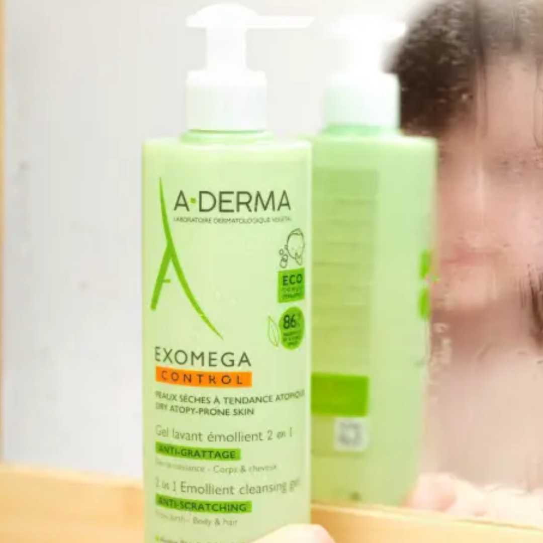 A-Derma Exomega Control Gel 2In1 For Eczema Prone Skin 500ml