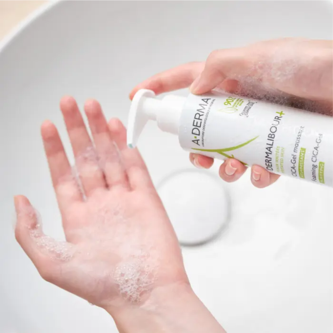 A-Derma Dermalibour + Foaming Gel For Irritated Skin 200ml