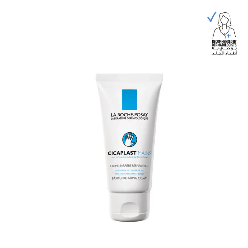 La Roche-Posay Cicaplast Mains – Repairing & Moisturising Hand Cream for Dry, Damaged Skin
