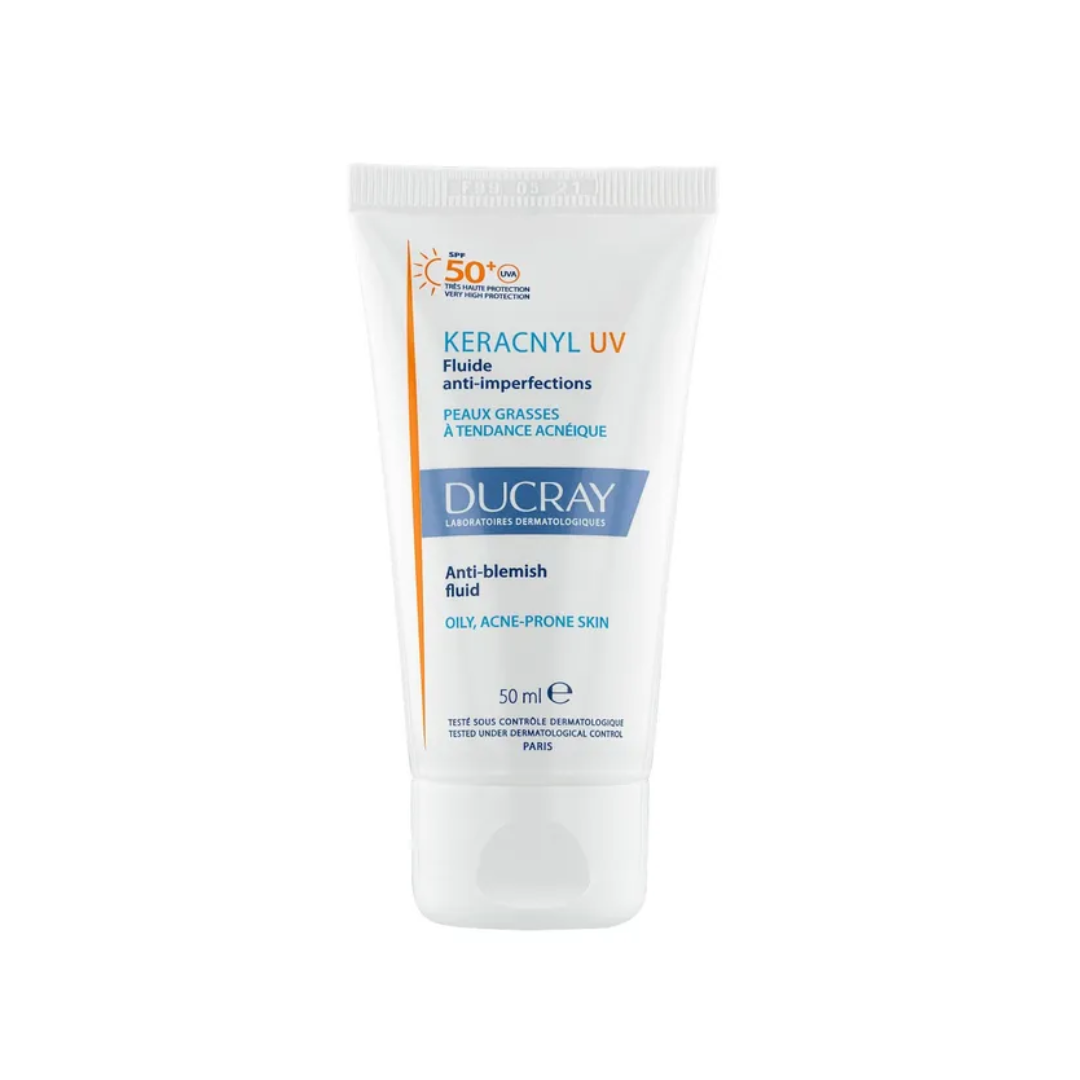 Ducray Keracnyl UV Anti-Imperfections Fluid SPF50+ 50ml